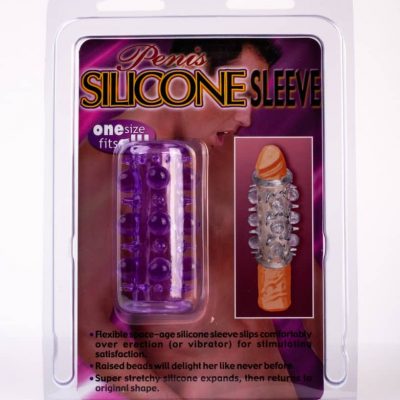 Penis Silicone Sleeve Violet