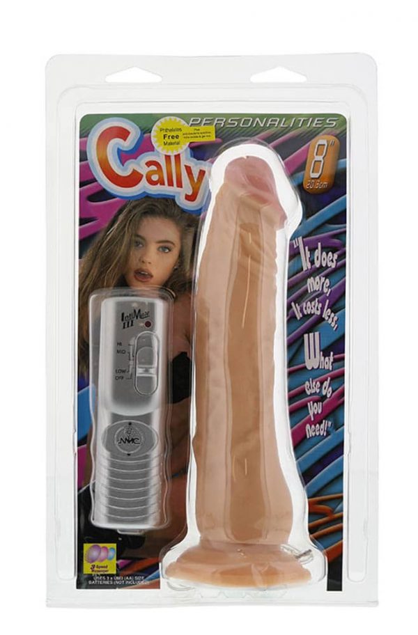 Personalities Cally 8 Flesh Vibrator - Vibrator Cu Telecomanda