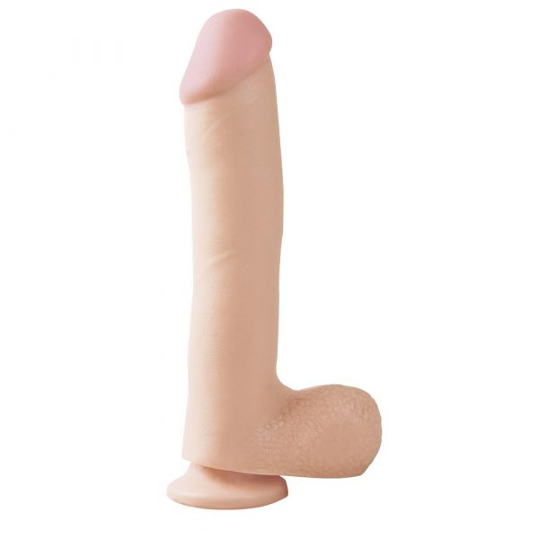 Dildo Basix Rubber Works 10 inch Dong With Suction Cup Din PVC