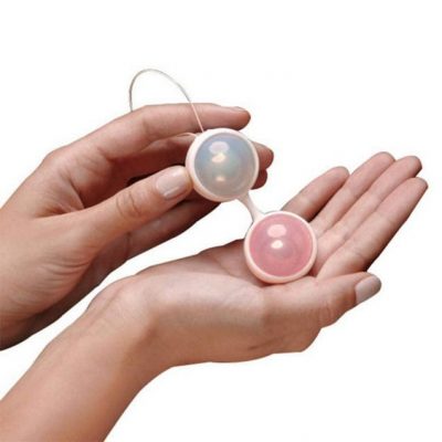 Bile Vaginale Kegel Ball Blue/Pink Din Silicon Silicon