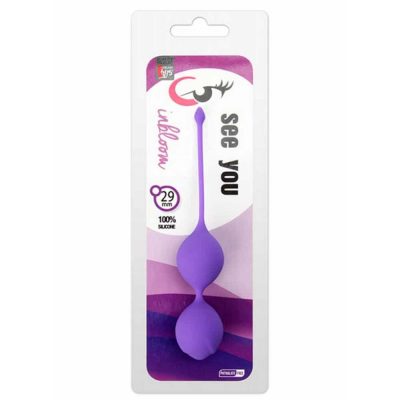 Bile Kegel See You In Bloom Duo Balls 29 mm Purple Cu Diametrul De 2