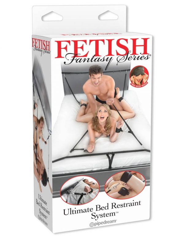 Fetish Fantasy Series Ultimate Bed Restraint System Model