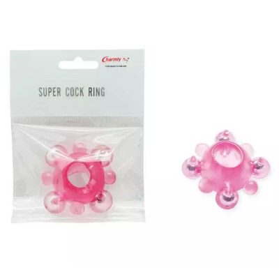 Charmly Super Cock Ring Pink No. 2. Model