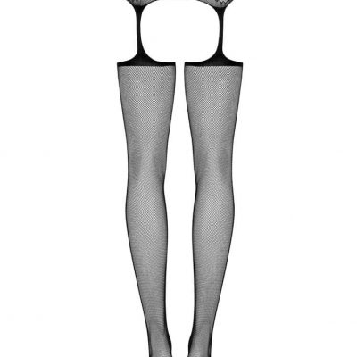 Garter stockings S307 black S/M/L Model