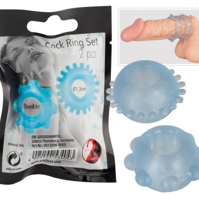 Cock Ring Set pack of 2 - Inele Si Mansoane