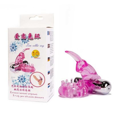 Cock Ring With Bullet Vibrator Pink 1 Model