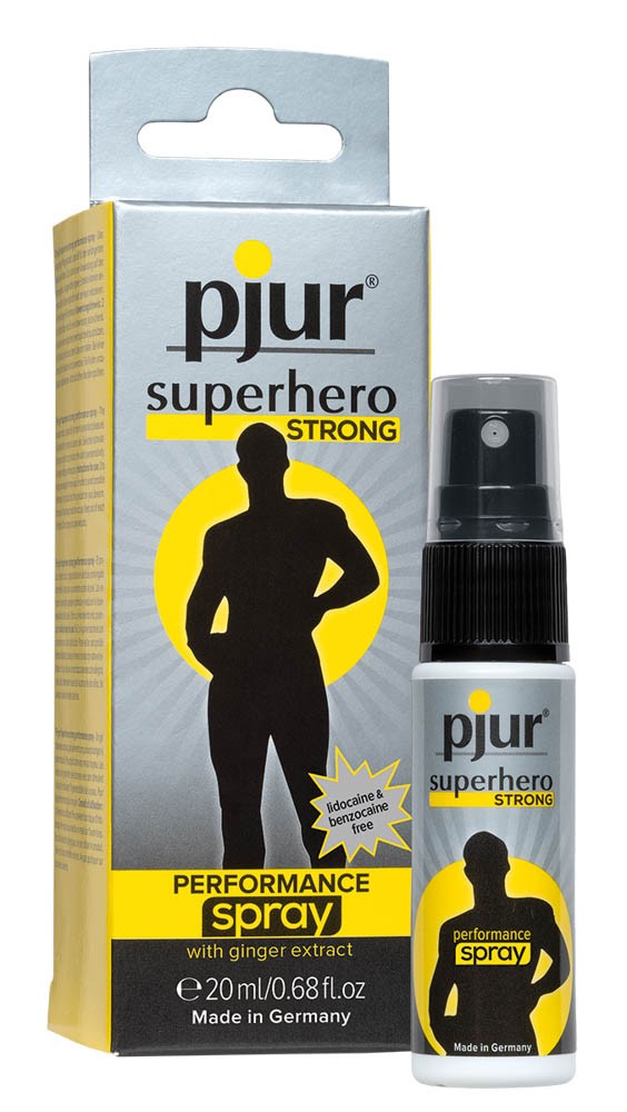pjur Superhero Strong delay spray 20 ml - Ejaculare Precoce