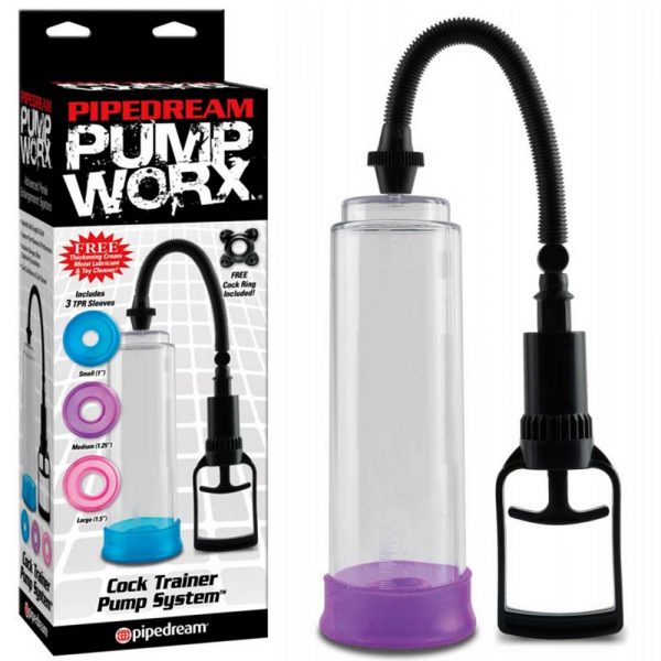 Pump Worx Cock Trainer Pump System  Culoare Transparent