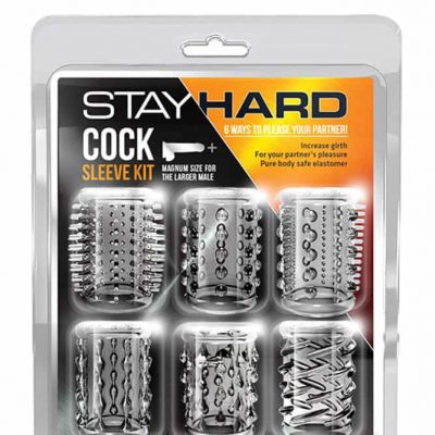 Stay Hard Cock Sleeve Kit Clear Model