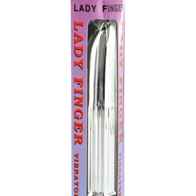 Lady Finger Vibrator Silver - Vibratoare Clasice