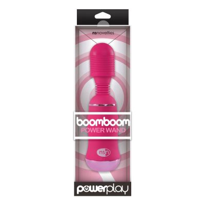 PowerPlay BoomBoom Power Wand Pink - Vibratoare Pentru Masaj