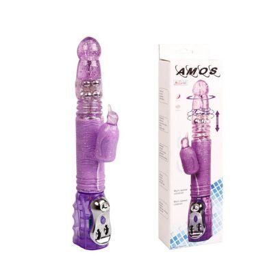 Amos Rabbit Vibrator Purple Model