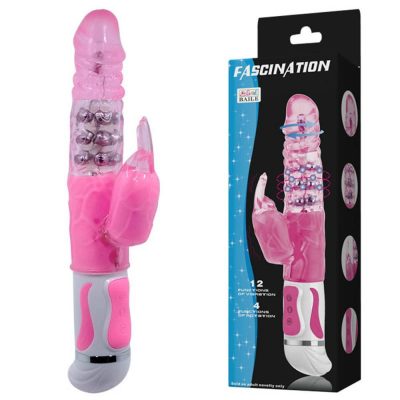Fascination Bunny Vibrator Pink 4 Model