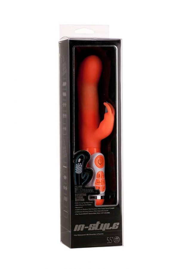Instyle Duo Vibrator 5.5 inch Orange Model